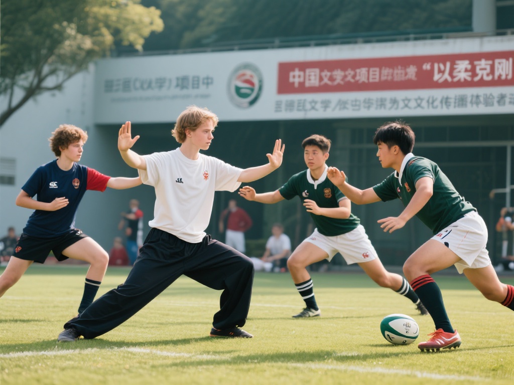 参与中欧体育学期,感受跨文化运动的魅力 (参与中欧体育学期,深度感受跨文化运动的独特魅力) 此外,项目中还安排了一些传统体育体验活动。比如,欧
